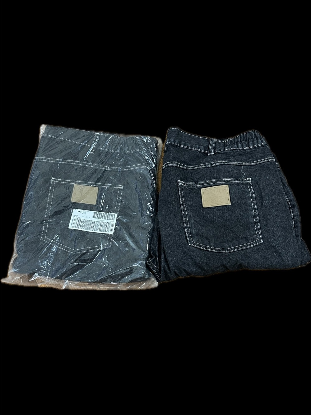 New & EUC Men's DUKE Haband Black 42 Short Classic Fit Jeans